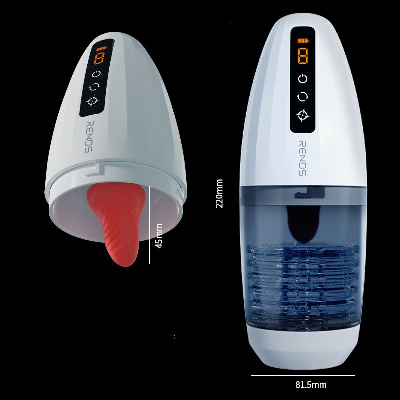 rends前任电动飞机杯 全自动飞机杯旋转舌撩夹吸语音发声 男性用品自慰器 男用情爱玩具延时耐力训练阴茎锻炼器成人情用品