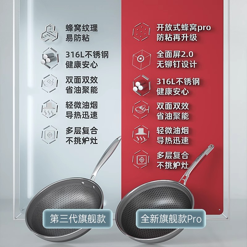 [全家福]康巴赫官方旗舰店厨房锅具套装全套家用炊具厨具三件套5件套8件套 搬新家送亲友高清大图