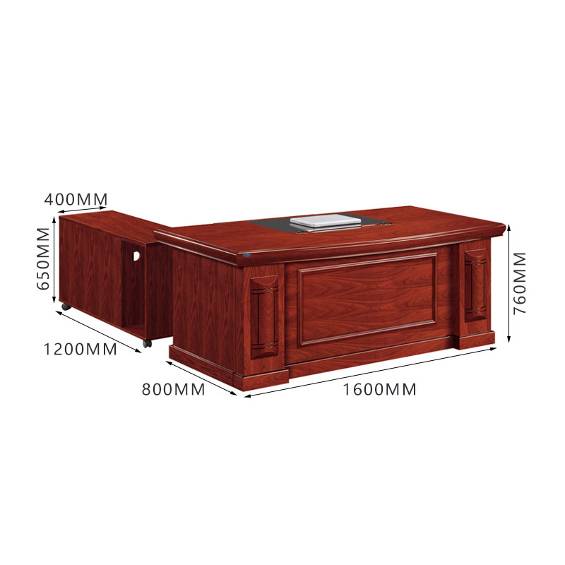 初嘉(CJ)CJ4052219 油漆大班台 1600*800*760mm(单位:张)高清大图