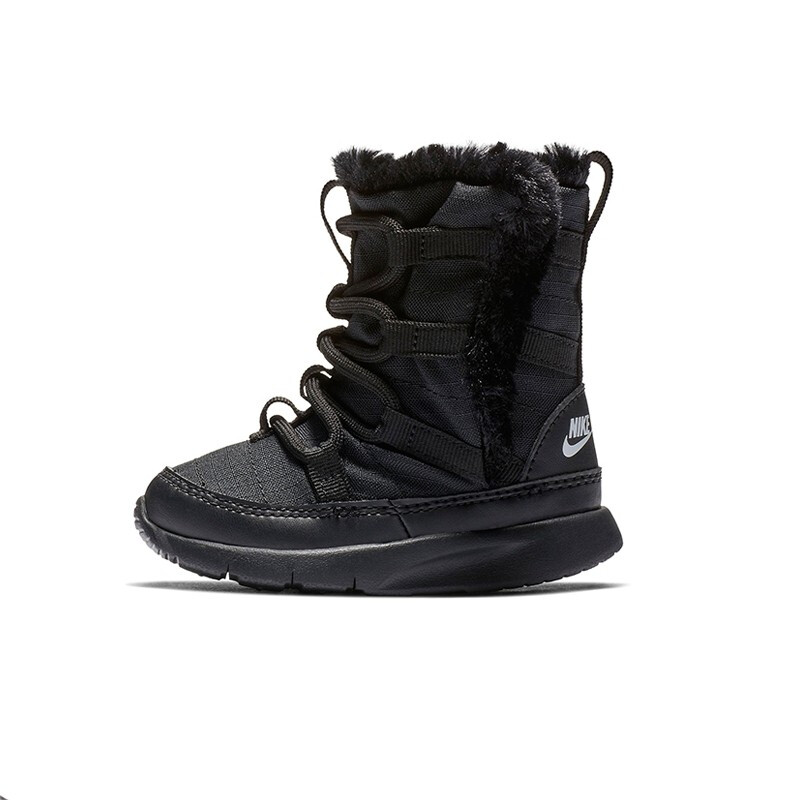 [雪地靴]nike耐克童鞋 冬款女小童高帮加绒保暖棉鞋/雪地靴807759-600