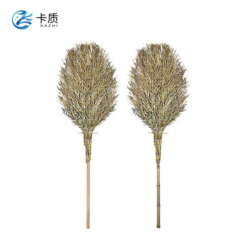 卡质(KAZHI)大号笤帚扫帚扫把 大号木杆5斤款10把装高清大图
