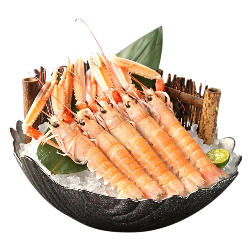 渔鼎鲜新西兰进口鳌虾1号2号3号盒装深海鳌虾高品质日料刺身