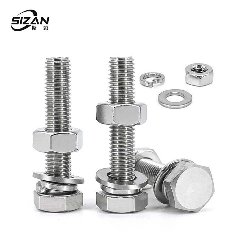 斯赞 不锈钢螺栓 M6*25mm 个高清大图