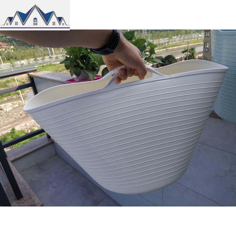 脏衣篮 塑料洗衣篮储物篮收纳篮 玩具收纳桶0040/0041 三维工匠高清大图