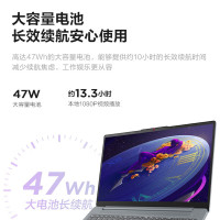 联想(Lenovo)IdeaPad15s 2024款 15.6英寸轻薄笔记本电脑(R5 7430U/16G/1T固态/集成) 定制 全高清屏轻薄商务办公小新学生网课学习联想苏宁自营