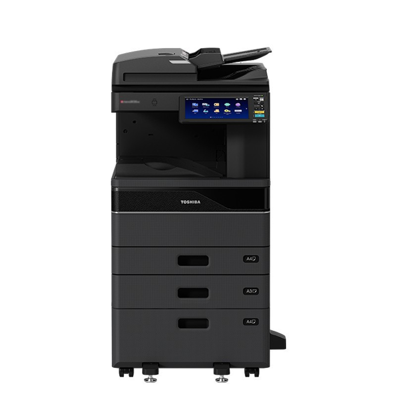 东芝FC-3525AC彩色复合机A3网络双面打印双面复印自动输稿器双面彩色扫描 替代3615AC自动输稿器+双面器+双纸盒+鞍式装订器高清大图