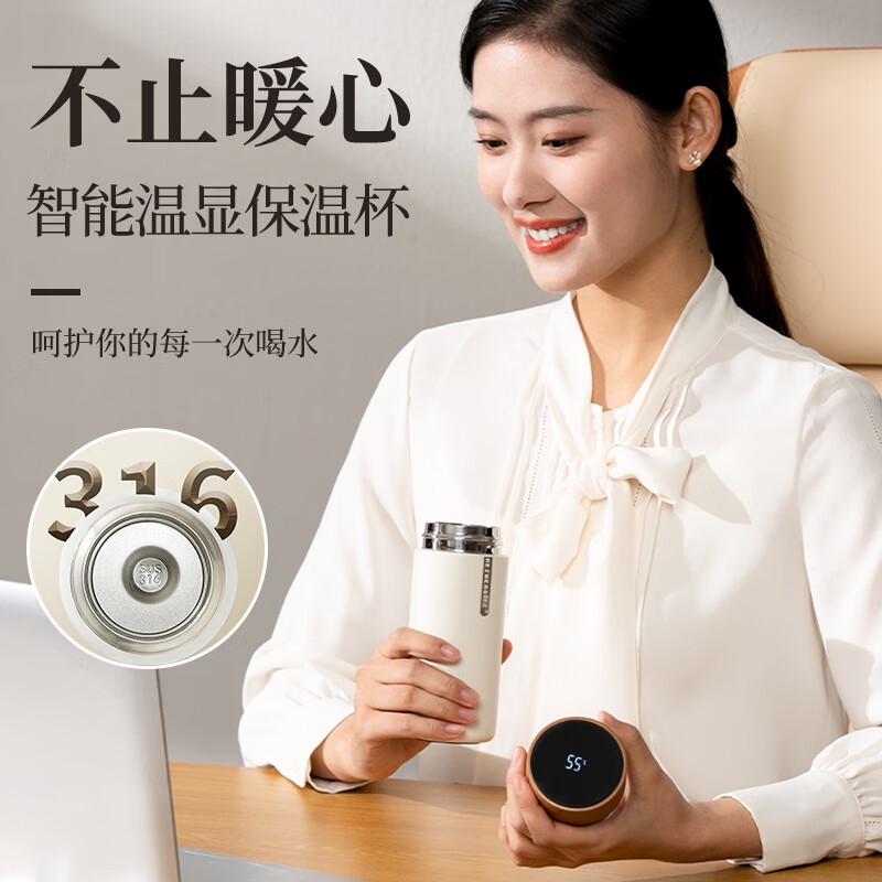 和正按摩器筋膜枪保温杯艾灸罐组合爱心礼盒装HZ-LOVE-2高清大图