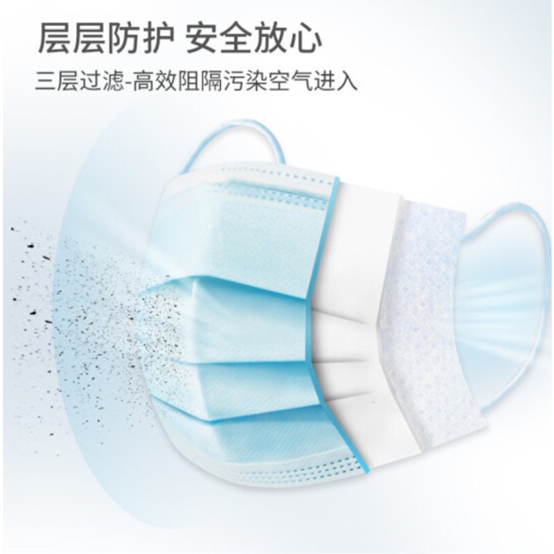 康芝医用外科口罩 灭菌型 独立包装 20只/盒