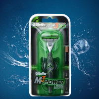 吉列(GILLETTE)锋速3动力刀架(一刀架一刀头) 宝洁出品