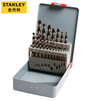 史丹利（STANLEY） 95-233-23 19件套高速钢麻花钻头金属钻头套装1-10mm