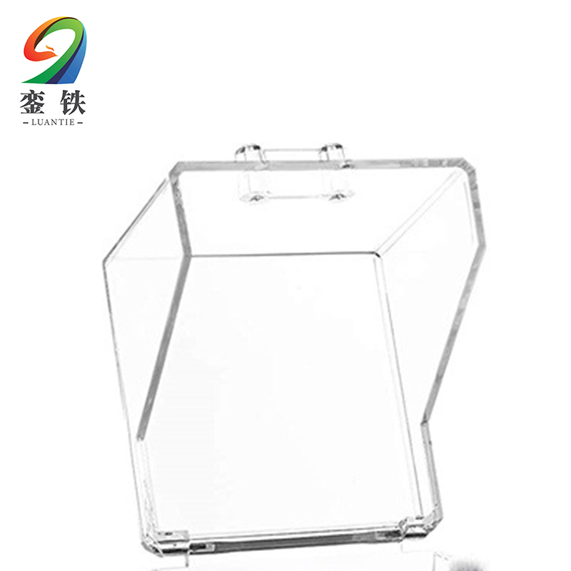 銮铁亚克力纸杯收纳盒85*85*210mm个高清大图