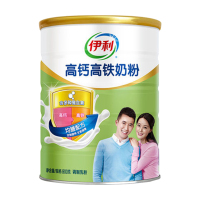 伊利 高钙高铁奶粉 成人奶粉 900g/克 听装