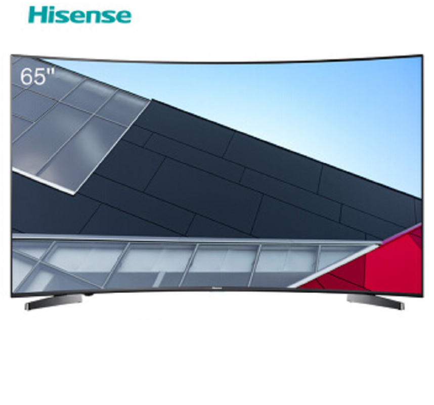 海信(hisense) 65英寸 超高清4k 曲面电视 led65e7cy(含上门安装)