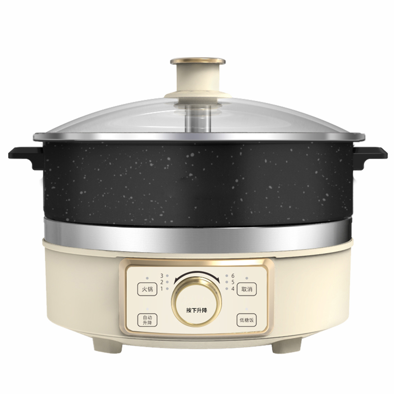 苏宁极物 智能升降电火锅 MC-HG160A 分体式电热锅家用多功能料理锅(单位:台)