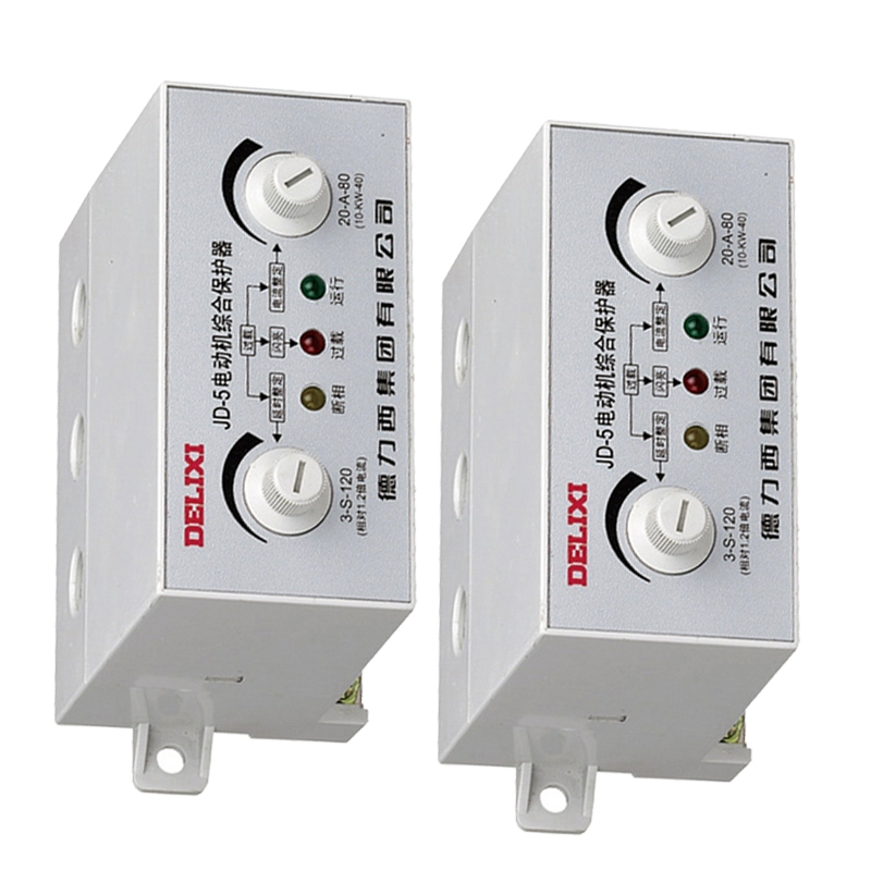 德力西电气 电动机综合保护器 JD-5B AC220V 1-100A