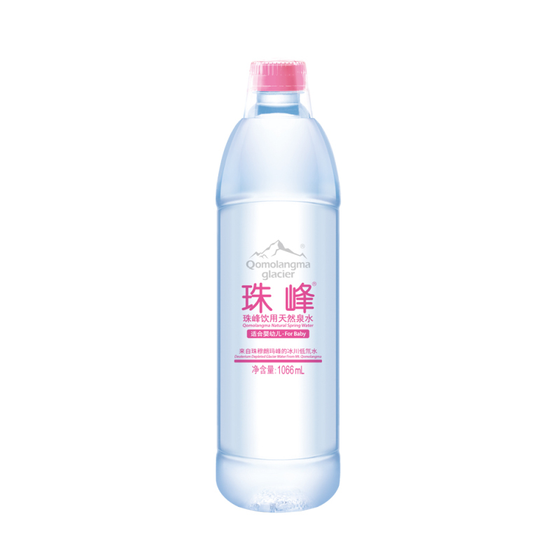 珠峰饮用天然泉水 婴儿水 母婴水 1066ml*12 整箱