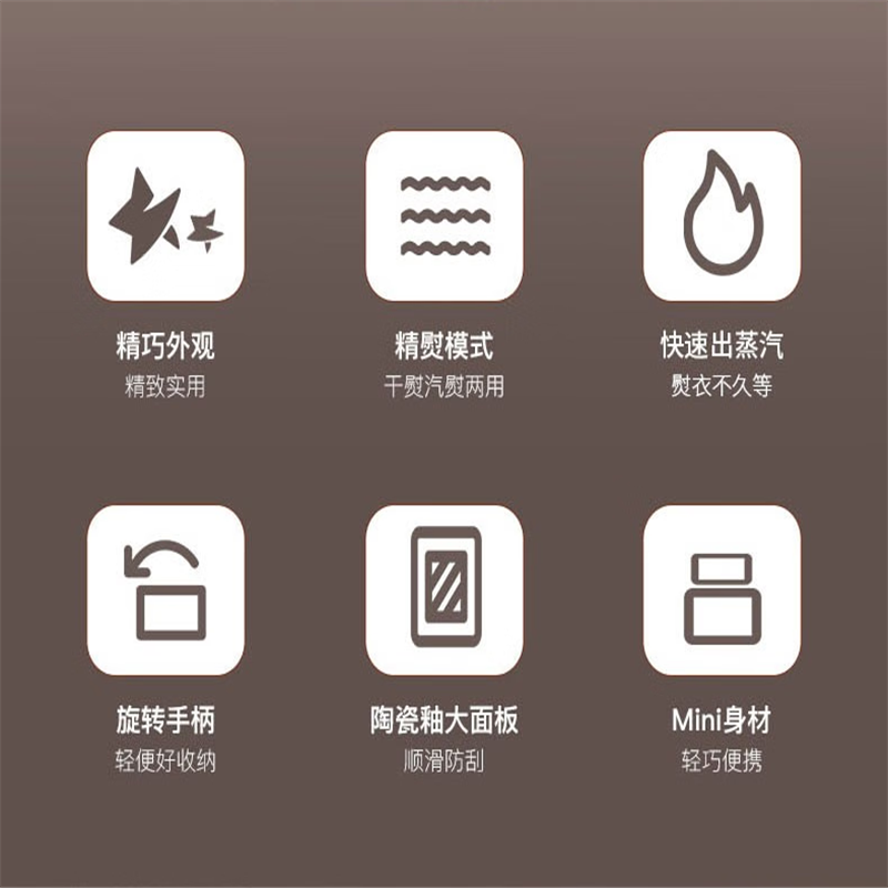 大宇(DAEWOO) 手持挂烫机小型便携式家用差旅烫衣机DYGT-1308升级版 单个价高清大图