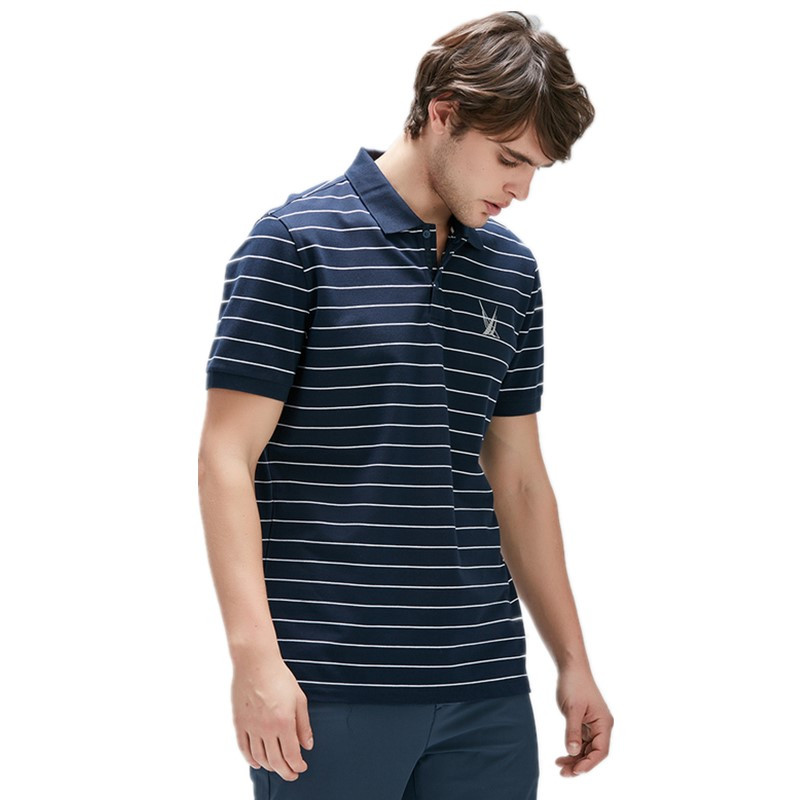 nautica诺帝卡男短袖翻领t恤kc0146