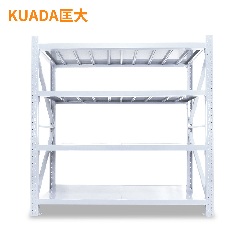 匡大中型货架白色多层仓储货架置物架 KDH3020