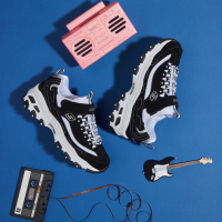 Skechers斯凯奇运动鞋 男女青少年鞋轻便小白鞋透气亲子熊猫鞋996212L