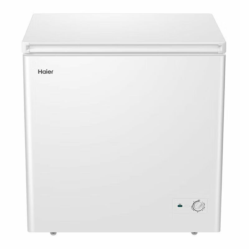 海尔haier冷柜bcbd200ghdt家用卧式冰柜冷柜小冰箱减霜80一级能效断电