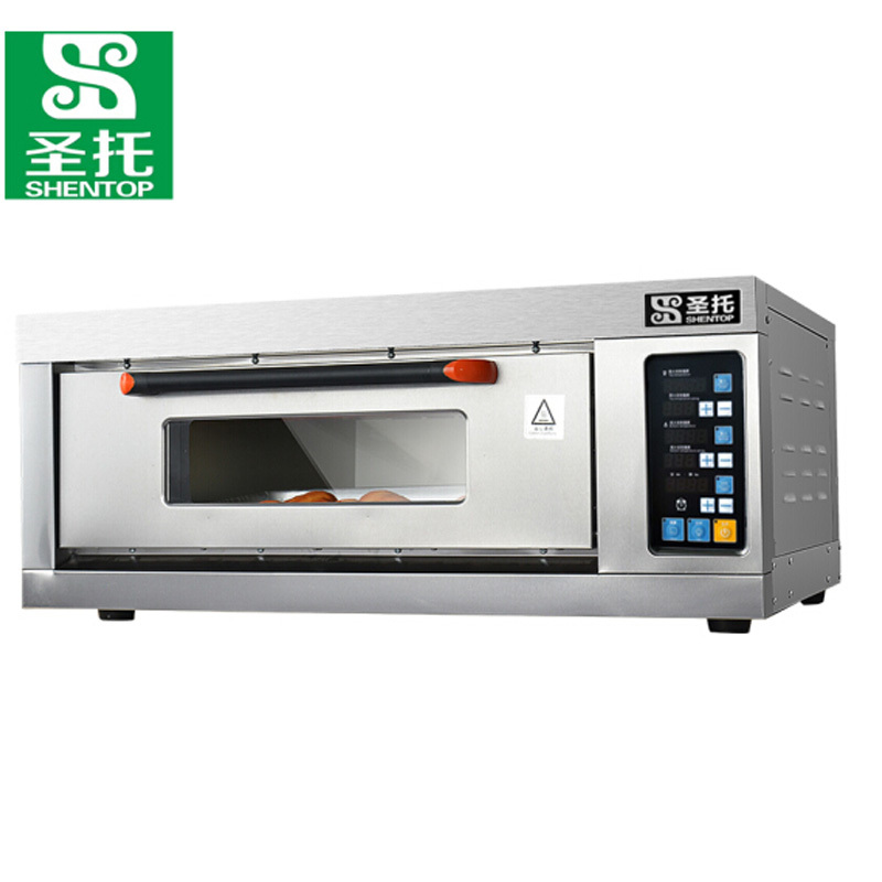 圣托(Shentop)一层一盘电烤箱 私房烘焙蛋糕面包烤箱 商用全自动月饼披萨电烘炉 STAH-KD11