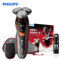 飞利浦(Philips) 电动剃须刀礼盒SW6700/14BP 星战系列X-Wing战机版 三刀头旋转式充电须刀全身水洗