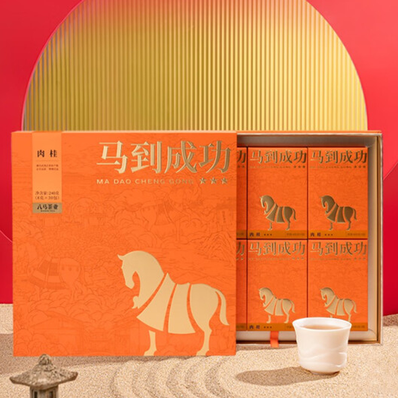 八马茶业(BAMA TEA)马到成功·肉桂240克高清大图