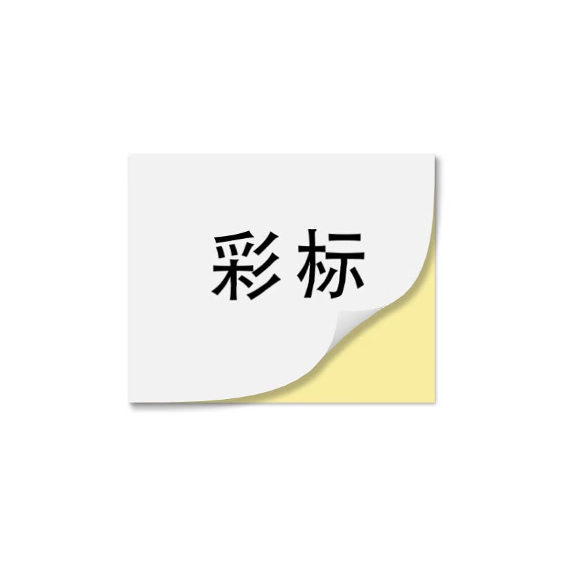 彩标 PM200200 200*200mm PM胶贴 (计价单位:盒) 混色高清大图