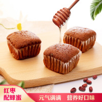 [雅觅自营 元气蜂蜜枣糕1000g]传统手工蜂蜜红枣糕点面包营养早餐下午休闲零食单独包装顺丰物流