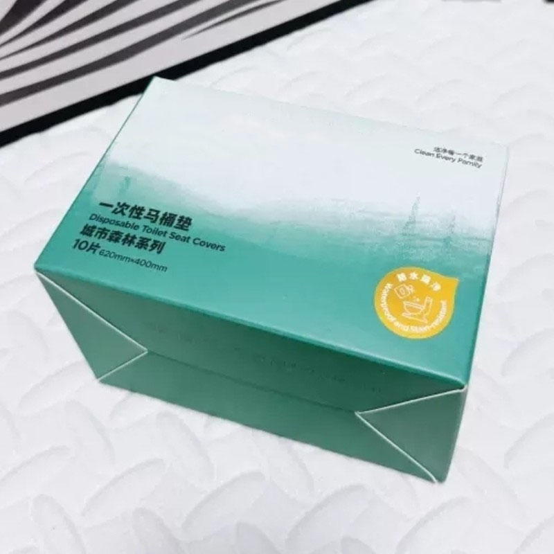 思唯美(sweet made) 一次性马桶垫独立包装 木质香氛[10片]双层加厚高清大图