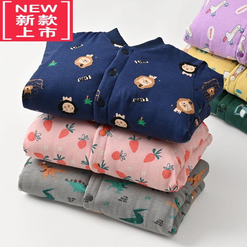 可莉允套校服 过冬儿童丝棉棉袄 男童女童棉外套 冬季新款 山东网店童装棉服图片