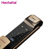好太太(haotaitai)智能锁H8 指纹锁家用防盗智能指纹密码电子锁磁卡锁推拉开门智能门锁通用型三锁舌锌合金指纹锁