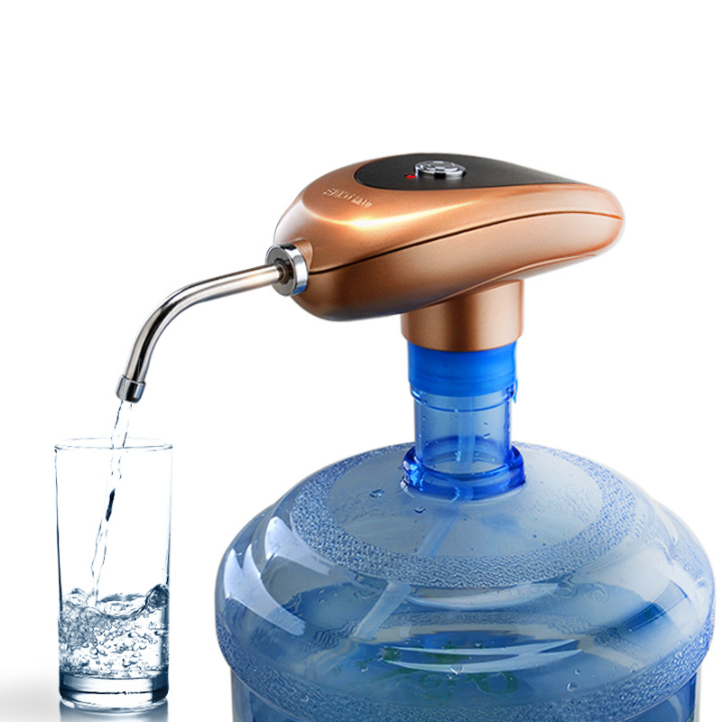 seko新功pl6抽水器电动加水器usb充电式矿泉水饮水机自动上水器白色