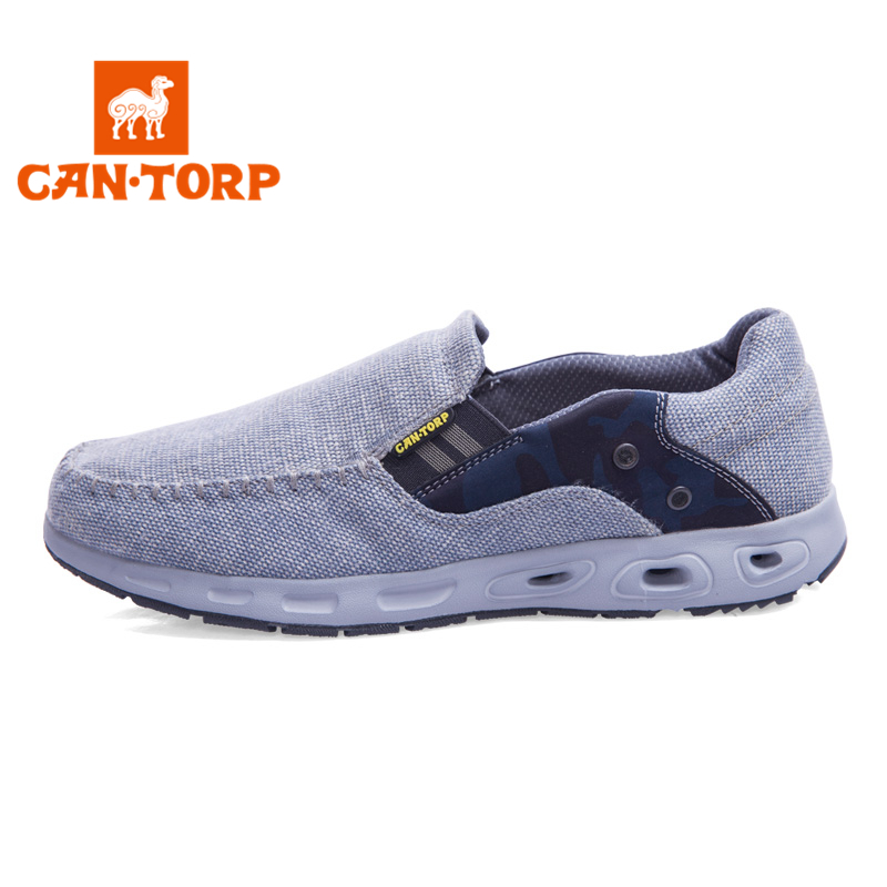 CANTORP\/肯拓普男式帆布鞋秋季户外懒人