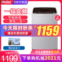 海尔（Haier）洗衣机全自动波轮 直驱变频家用低噪 大神童洗衣机 桶自洁 8公斤