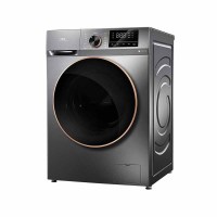 TCL 10公斤直驱全自动变频滚筒洗衣机 整机保修三年 呵护母婴高温除菌除螨 G100F12-D (星曜灰)