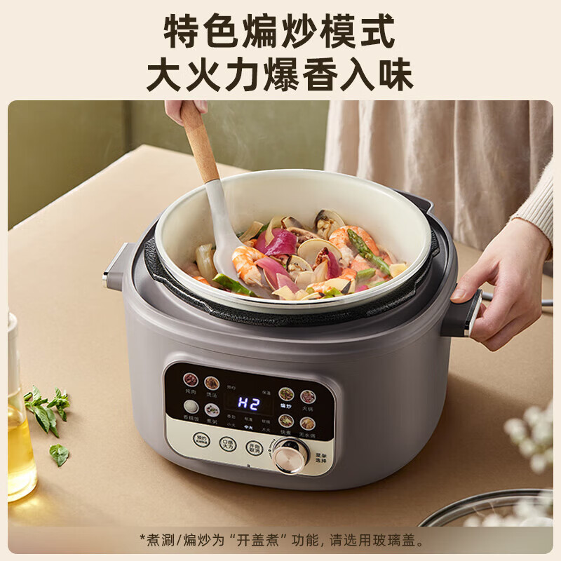 小熊(Bear)多功能电压力锅YLB-C40W6高清大图