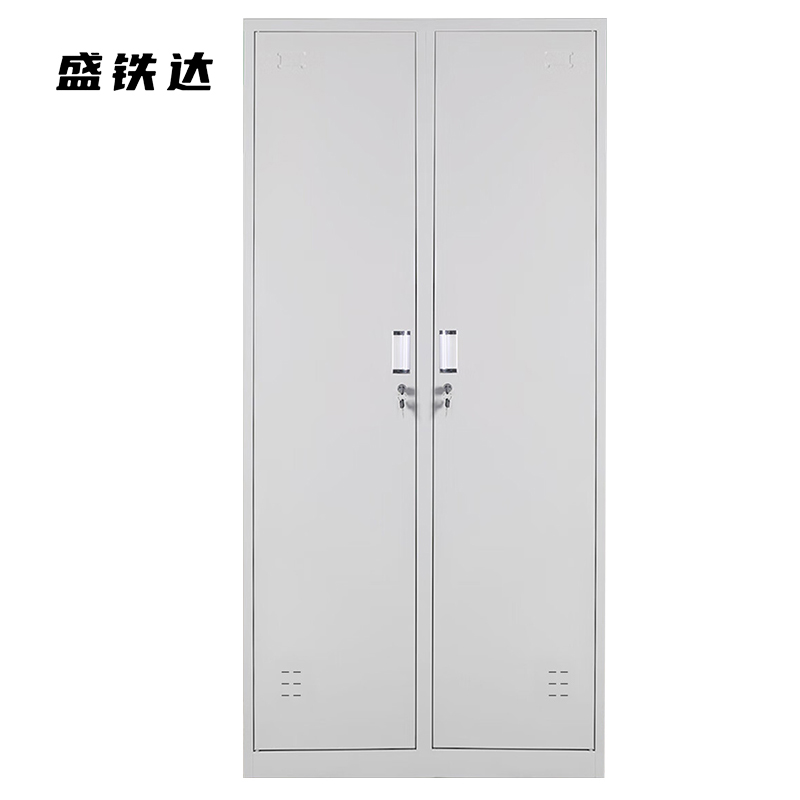 盛铁达 更衣柜宿舍衣柜铁皮柜储物柜850*420*1850mm STD-WJG1018 个高清大图