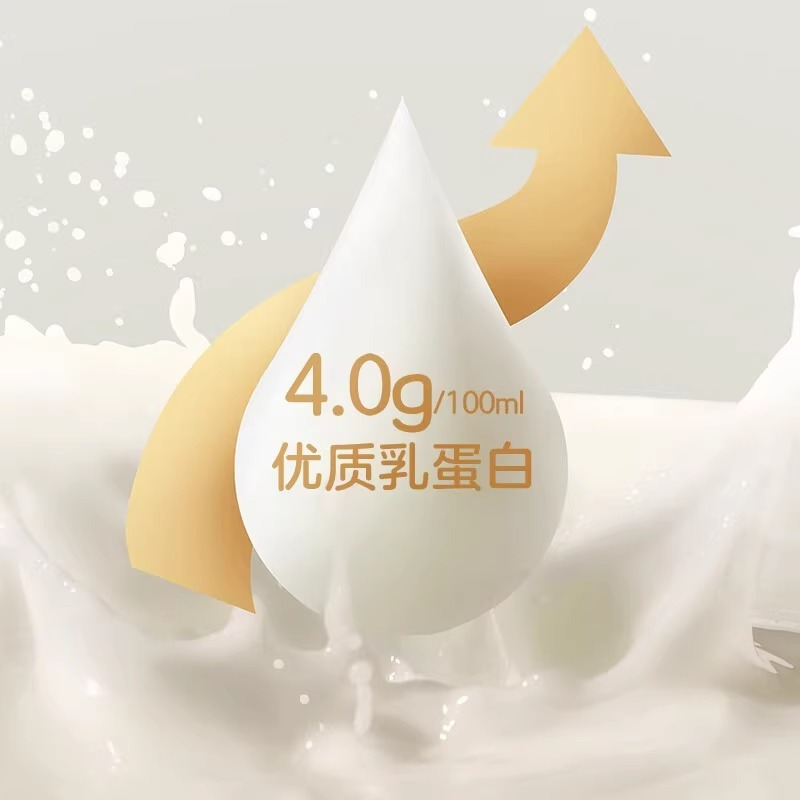 来伊份牛乳力纯牛奶整箱装200ml*12盒灭菌纯牛奶水牛乳早餐代餐高清大图