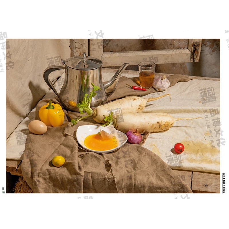 [正版]征战联考5色彩静物照片横构图 2023品博文化高清大图