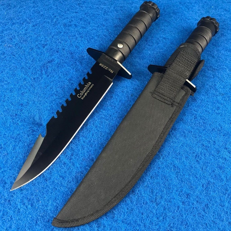 户外刀具能刀具战术高硬度军刀荒野求生刀野营防身武器刀黑刃刀套