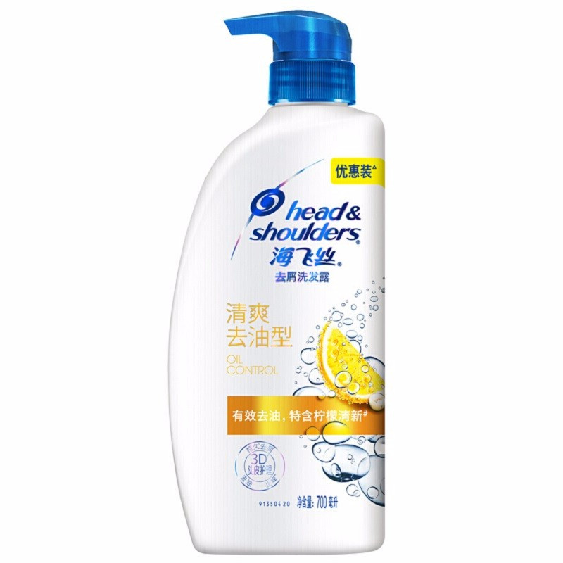 SNWQ海飞丝清爽去油洗发水 500ml