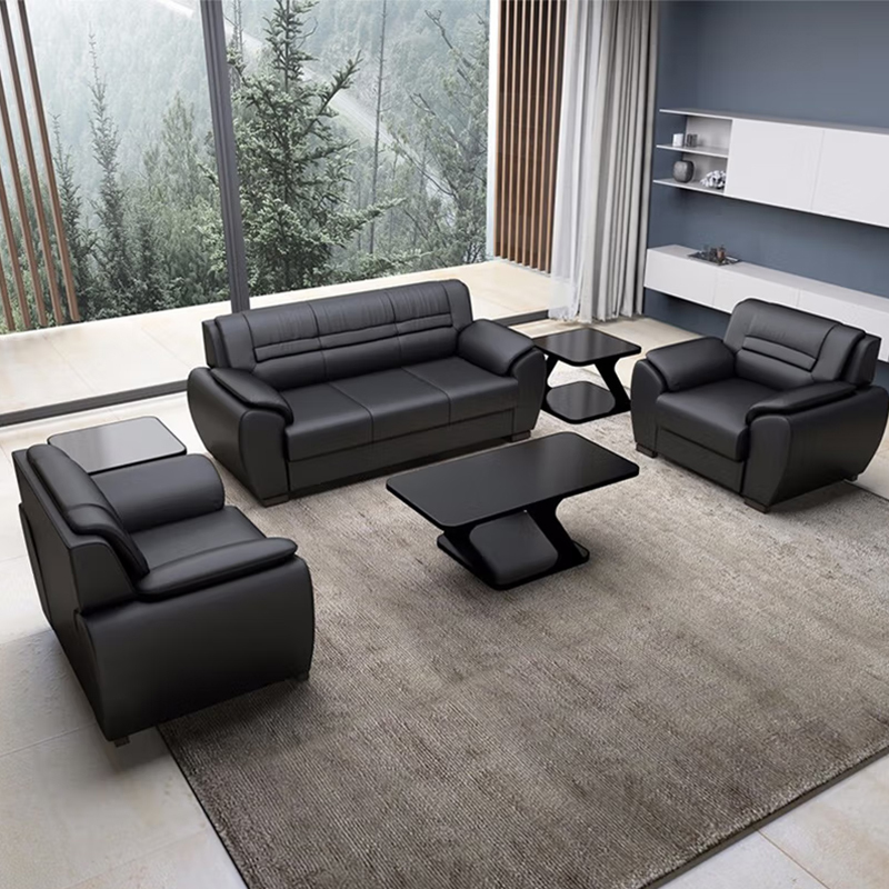 臻远 zy-sfzh-29 办公沙发茶几组合简约现代接待室会客区轻奢商务沙发