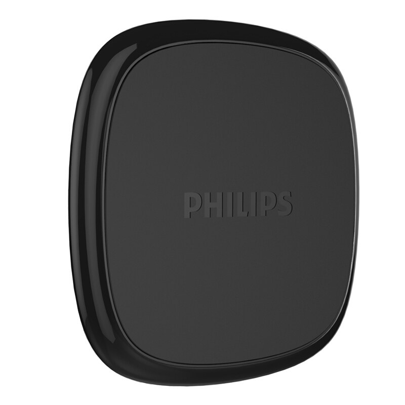 利浦无线充PhoneX无线充电器QI苹果8手机iPhone8Plus通用note8 黑色