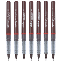 红环(rOtring)针管笔 绘图笔直液式 0.4mm黑墨水手绘勾线描边漫画笔Tikky系列