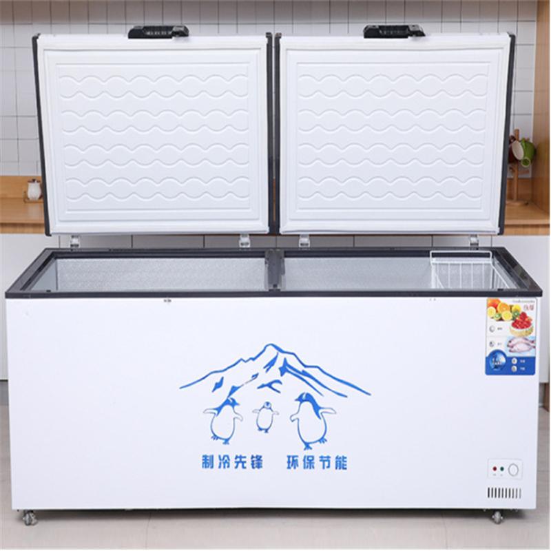 星星冰柜 冷冻冷藏家用商用二合一冷柜