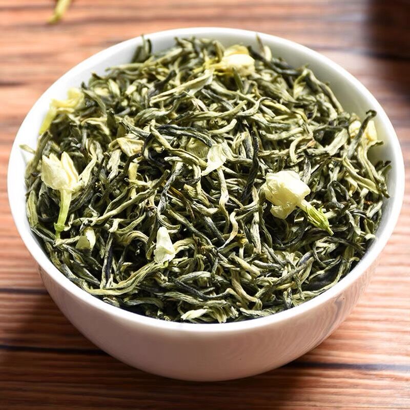 福岗茶叶 茉莉花茶2025新茶耐泡浓香型花草茶袋装125g高清大图