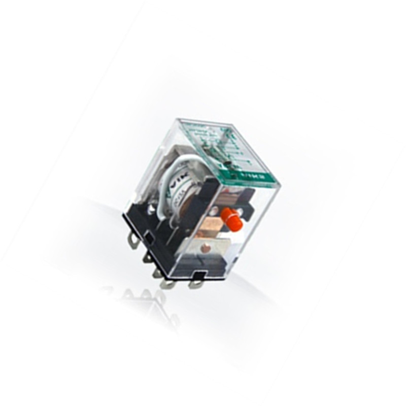 中间继电器ARL2F-L带灯宽8脚 AC交流 220V 5个装