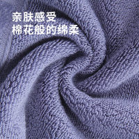 东纺拾光 DF1004-01 33*33cm 60g阿瓦提长绒棉方巾 毛巾 (计价单位:条) 蓝色